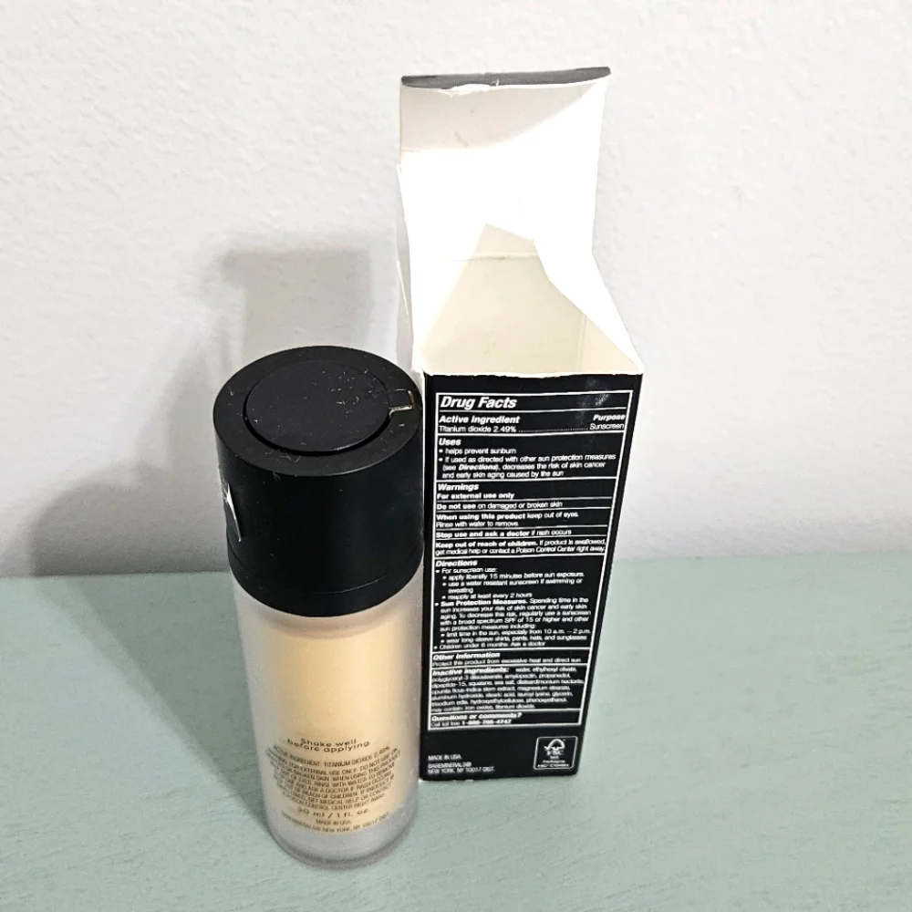 bareMinerals Original Liquid Mineral Foundation Fairly Light 03 NEW SPF 20 Vegan